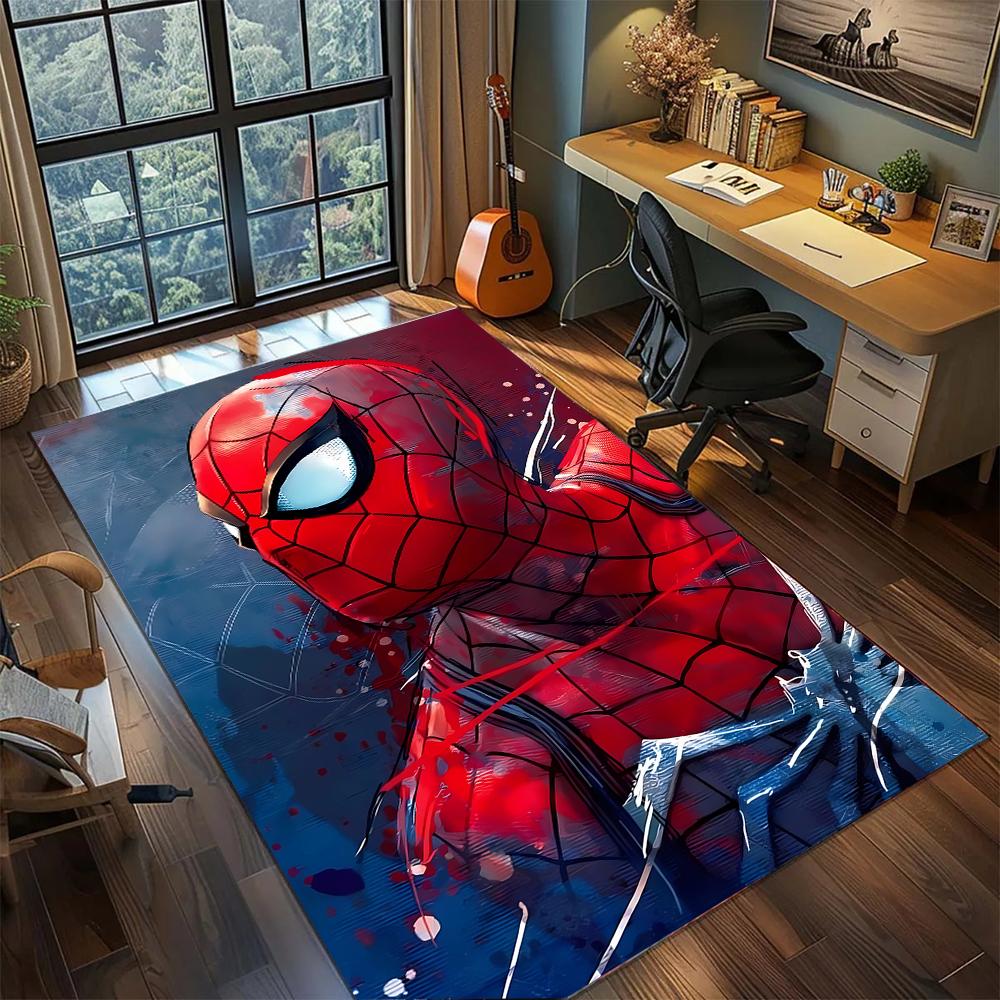 

Spider-Man: Esports Cool Rug Carpet Large Area Rug Non Slip Washable Floor Mat Gamer Room Bedroom Home Decor 60x90cm