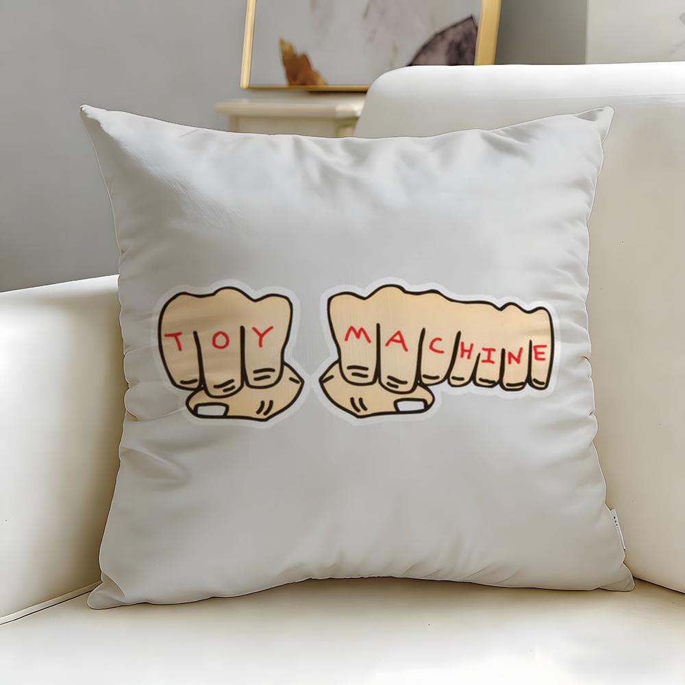 Popular Brand Toy Machine Cushion Cover Soft & Easy-Wash Pillow Case – Versatile For Couch, Bed, Travel And Office