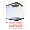 Clear Acrylic Acrylic Display Case Ring LED Lights Dust-proof Display Box High Transparent Modern Style Storage Box