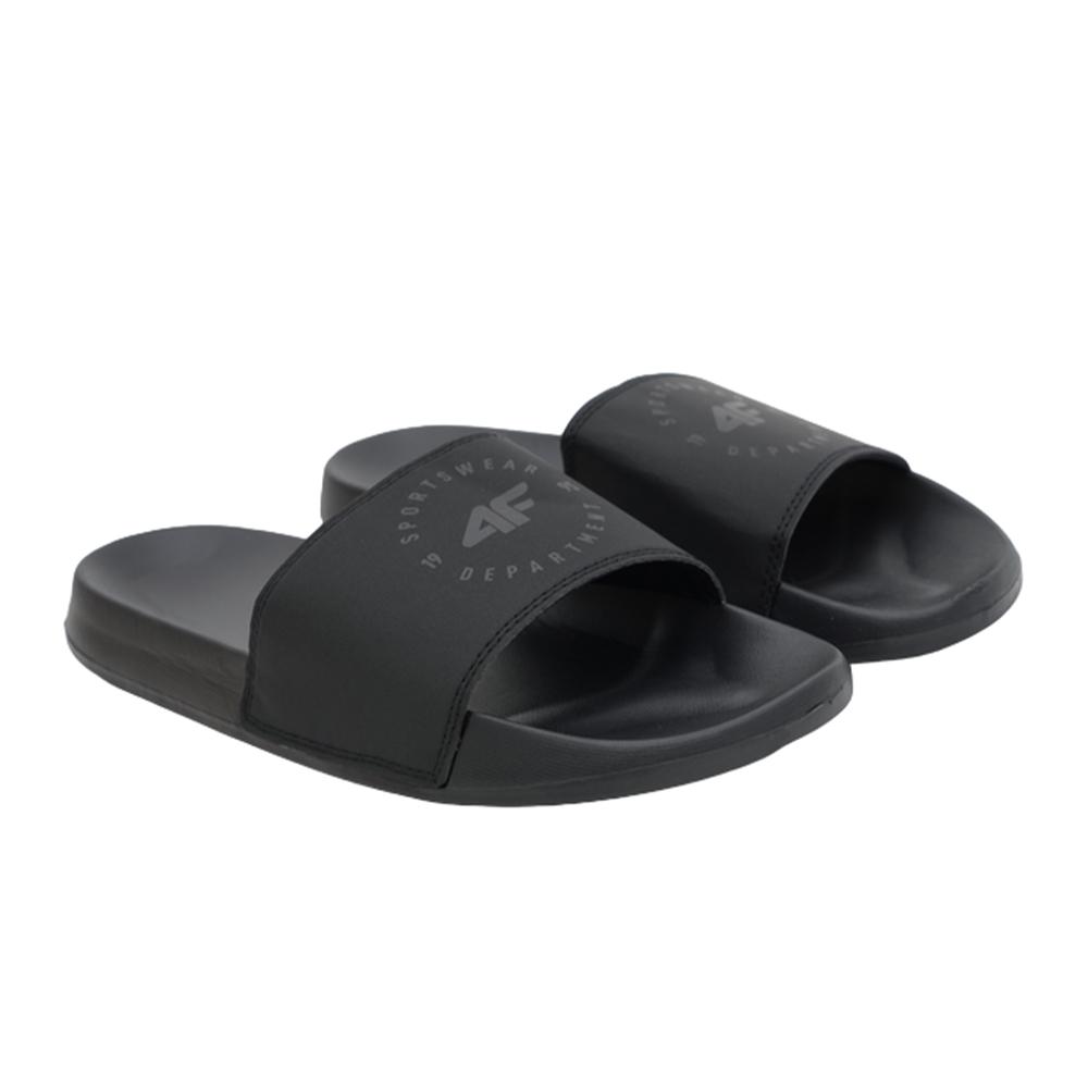 4F Mens Logo Summer Flip Flops