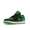 Air Jordan 1 Low Black Lucky Green Men Sneakers White 553558-065