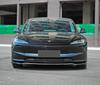 Tesla Model 3 (2019-2025) Front Lip Body Kit with Louvers, Side Skirts, Rear Diffuser, and Tail Wing (Hole-Free Design)