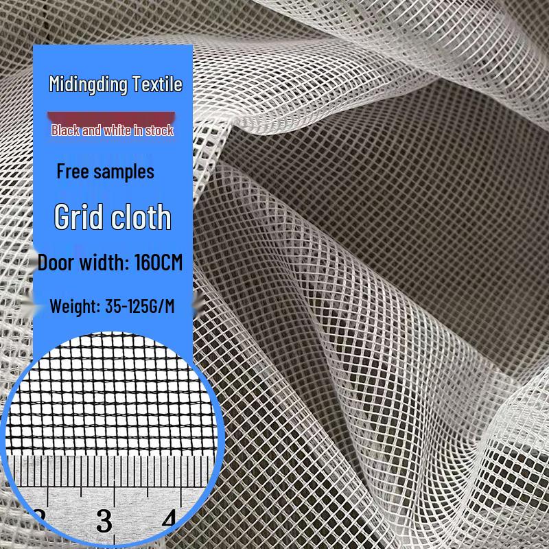 

Diamond Polyester Mesh Fabric for Bags and Screens Customizable: Width, Color, Weight