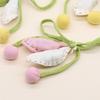 Ornaments Cloth Pea Accessories Sweet Bag Hanging Handcrafted Flower Pea Pendant  Decoration