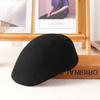 100% Wool Newsboy Cap | British Vintage Unisex | Breathable Warm Beret & Flat Cap | Autumn Winter