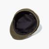 Autumn Winter  Big Size Designer Letter Militray Hats Women Fashion Woolen Flat Top Cap Outdoor Gorras Visor Sun Hat Navy Hats