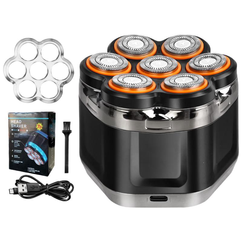 Vitress 7-Blade Magnetic Head Shaver