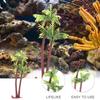 Plastic Mini Palm Tree For Diy Terrarium Fairy Garden Micro Landscape Decor Architecture Trees Scale Palms