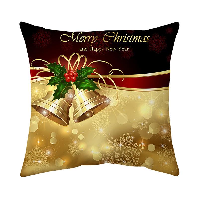 Cartoon Christmas Holiday Home Cute Pillow Cover Holiday Gift Nap Sofa Car Gift Pillow