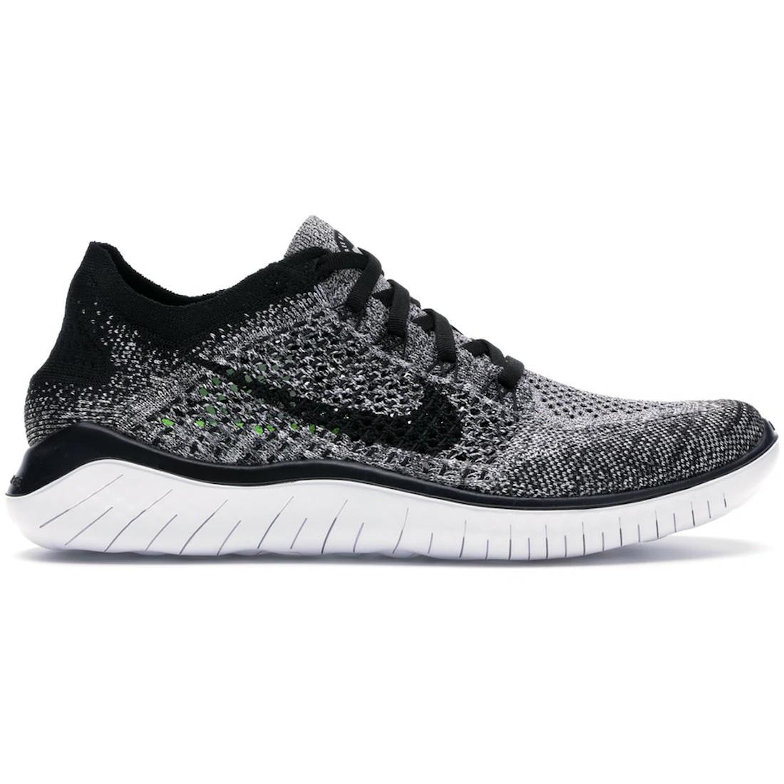 

Sneaker Nike Free RN Flyknit 2018 Oreo (Women s)(942839-101) 36