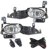Fog Lamp Set For Honda Accord 2011-2012 Halogen Yellow