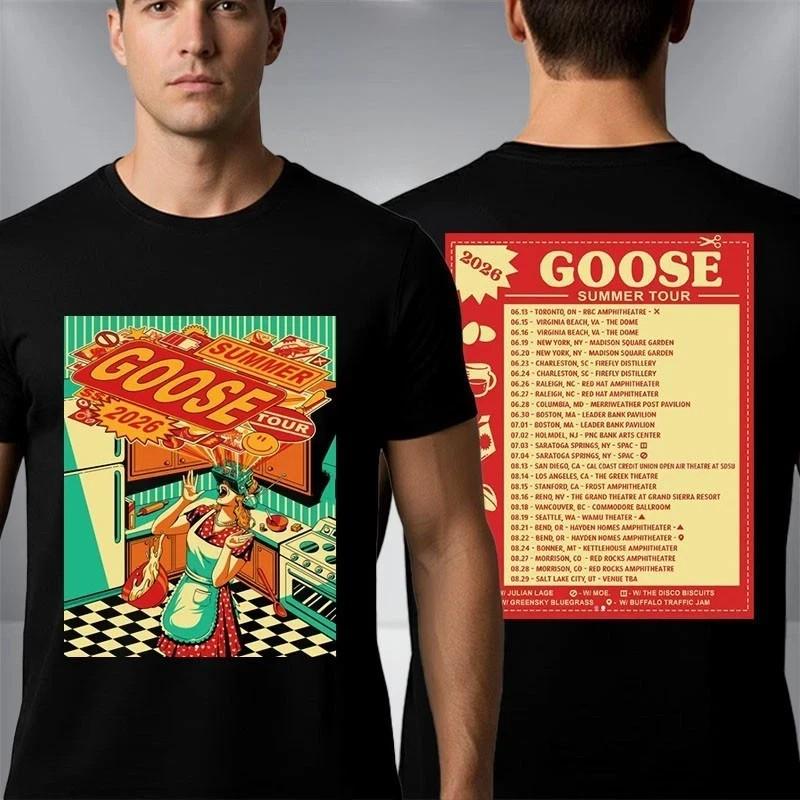 Goose Summer Tour 2026 North America T-Shirt AN66267 Unisex T-Shirt XXXXL