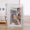 8 Pages Mini Photo Album Keychain Instant Picture Album Pendant Photo Storage Interstitial Pocket Keyring Lover Memory
