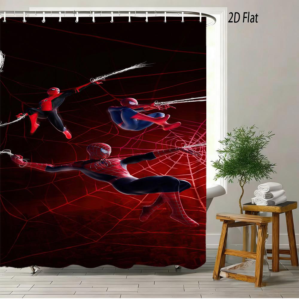 Guardians Of The Galaxy Team Waterproof Shower Curtain For Cosmic Bathroom Decor