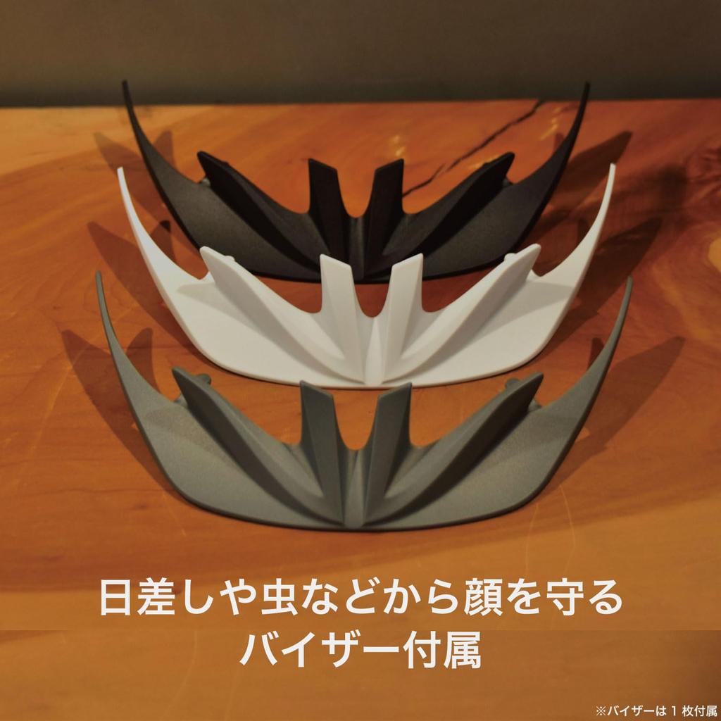 GIRO Bicycle Helmet REGISTER II Free Size for Adults Matte Titanium Japanese (54cm~61cm) [Official Product]