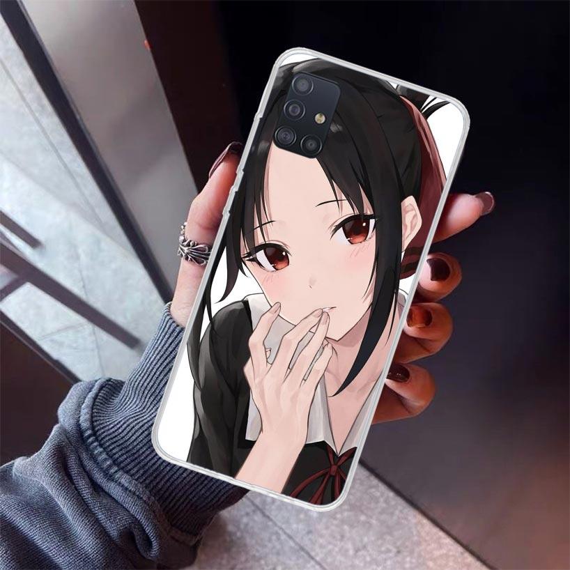 Kaguya Sama Shinomiya Phone Case For Samsung Galaxy A52 A51 A50S A32 A22 A12 A02S A72 A71 A31 A70 A30S Note 20 Ultra 10 Plus S10