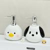 Large Capacity Ceramic Creative Press Type Lotion Bottle Hand Sanitizer Bottle Shower Gel Shampoo Bottle Soap Dispenser