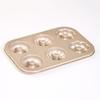 6/12 Cavity Cake Baking Tray Non-Stick Donut Muffin Pan Donut Baking Mold  Fondant Cake