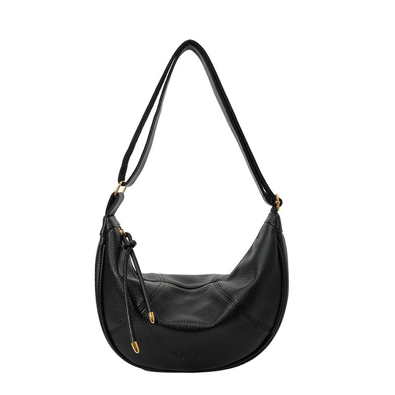 Bag Women's messenger bag 2025 new spring and summer large-capacity niche design high-end retro shoulder dumpling bag