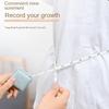 NEW PU Square Tape Measure Body Measuring Tools Mini Push Button Measuring Tape Multifunctional Retractable Tape