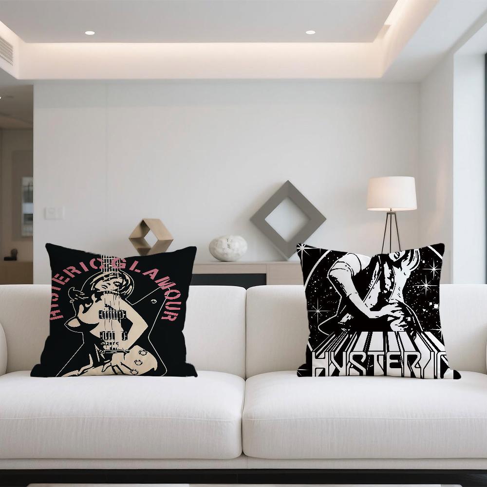 Módní H-Hysteric G-Glamour povlak na polštář Pro pohovku, auto, kancelář, kavárnu Měkký a pohodlný Oboustranný potisk Povlak na polštář