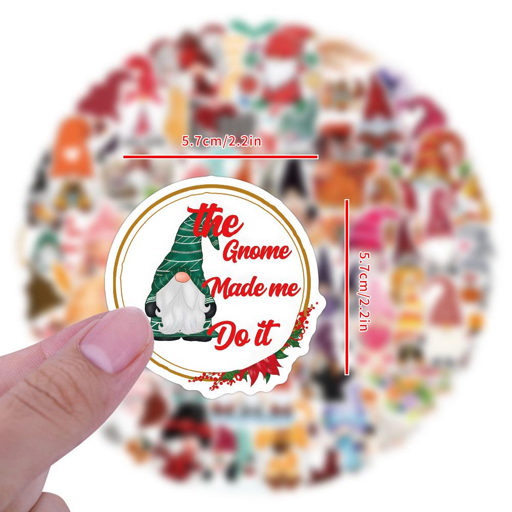 120 Nowych Kreskówkowych Naklejek Graffiti z Gnomami Walizka Telefon Komórkowy Komputer Dekoracja Wodoodporne Naklejki