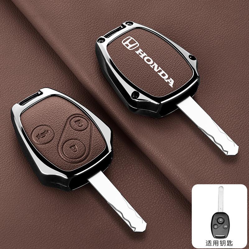 

Zinc Alloy Car Remote Key Case Cover Holder For Honda CR-V Civic Insight Fit SRV FRV Chord 7 Jazz Gr8 150 R Motorcycle Accessory
