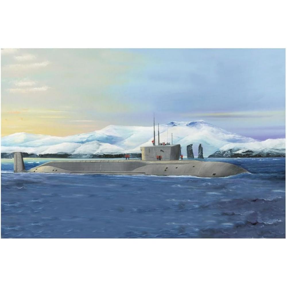 

Hobby Boss 1 350 Submarine Series Russian Navy Volley Type Nuclear Submarine Plastic Model
