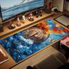 Erling Haaland Large Size Mouse Pad Large Gaming Table Cushion Non-slip Laptop Tablet Big Mousepad XXL Mat Mini PC Playmat With Lock Edge