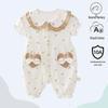 Antibacterial Summer Short-Sleeve Newborn Cotton Bodysuit