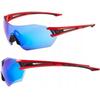 Accent Focus Red-black Sports Glasses for Cycling