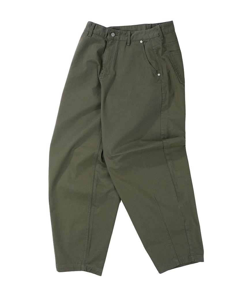 GAKKAI UNIONS Cotton Balloon Chino Pants Khaki