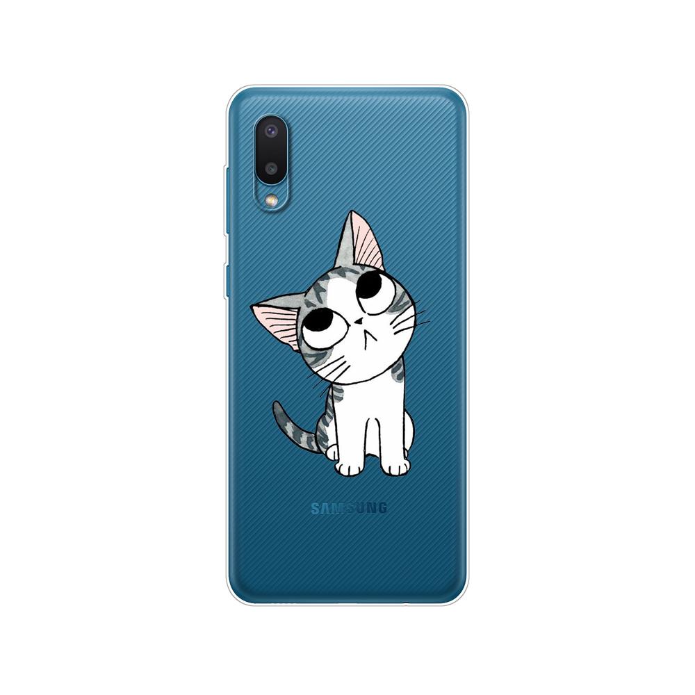 For Samsung A02 Case Soft Silicon Tpu Back Phone Cover For Samsung Galaxy A02 GalaxyA02 A 02 SM-A022G a022 Bumper 6.5inch