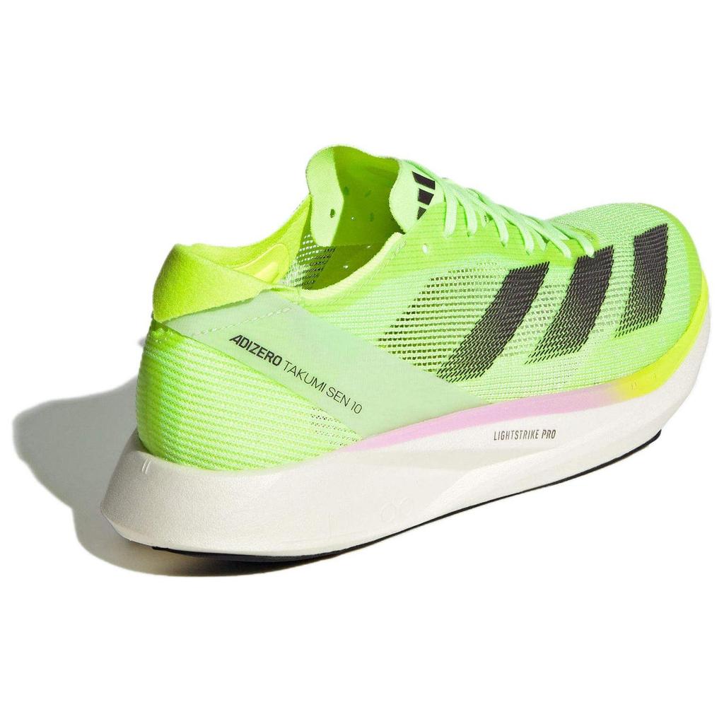 adidas Adizero Takumi Sen 10 Green Spark Aurora Met. Lucid Lemon Dámské IG8206