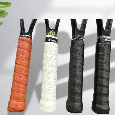1 Stuks Dikke Tennis Grips Antislip Geperforeerde Badminton Grips Pickleball Racket Overgrip Fiets Stuur Grip Wrap Padel