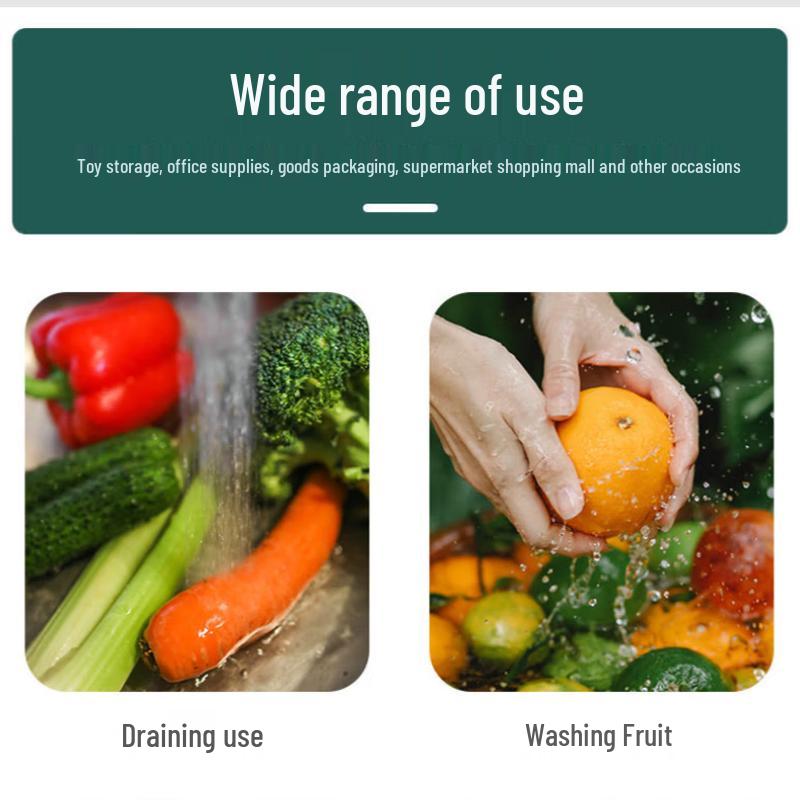 MIAOQIAO Plastic Rectangular Drain Basket