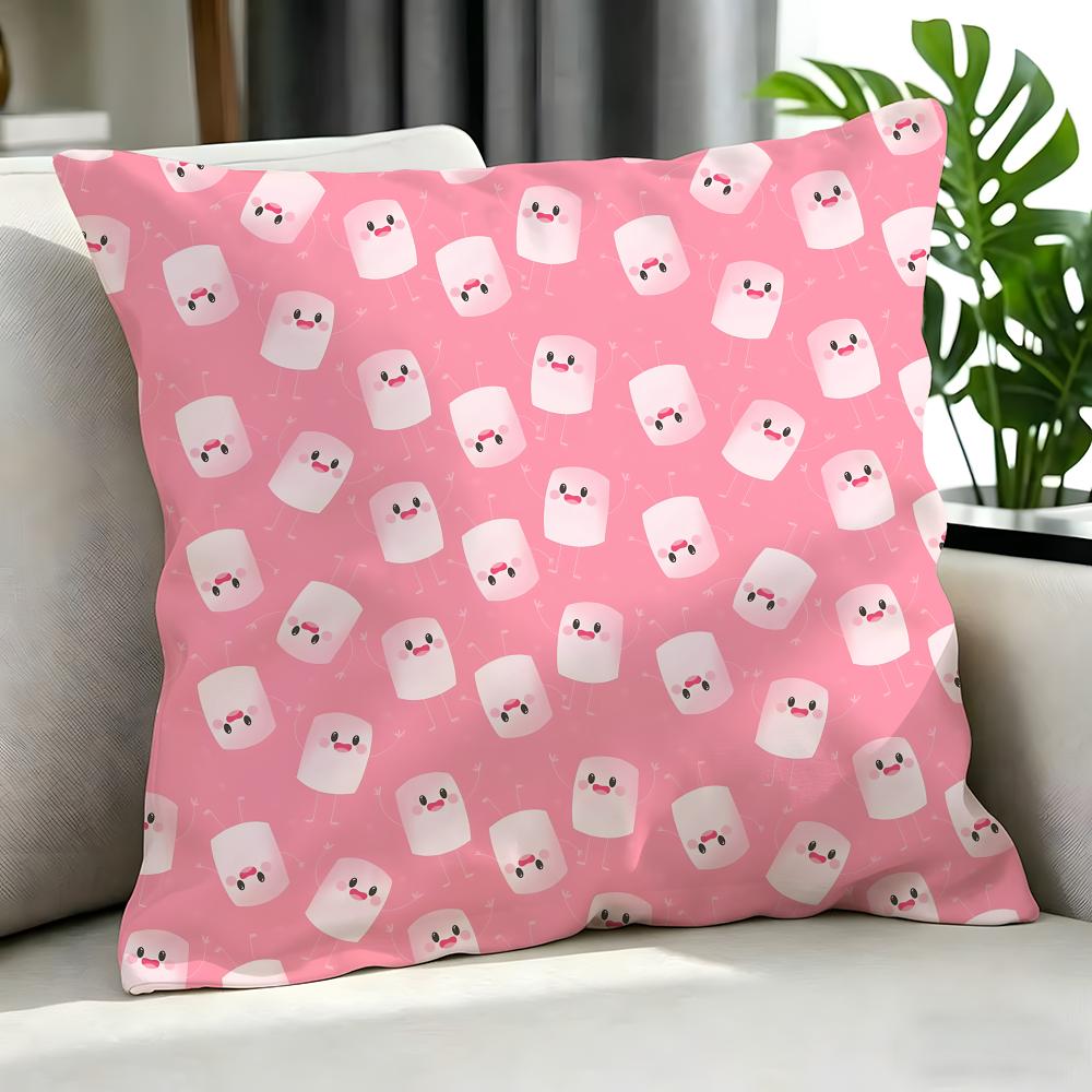 pattern Marshmallow Pattern Cushion Cover Cushion Cover Set Pcs x x x Pillowcase Decorative Sofa Home Decor