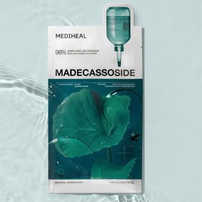 Madecassosidová esenciální maska 10 kusů  Zklidňující a pleťovou bariéru zklidňující plátýnková maska
