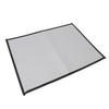 Fireproof Grill Pad Fiberglass Cloth Heat Resistant Foldable Square Fire Pit Mat for Patios Yards Gray L 105x60cm