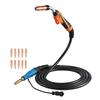 250A MIG Welding Gun with 4.57m Cable, Replacement for Miller MDX-250 - with 11PCS Mig Welding Contact Tips