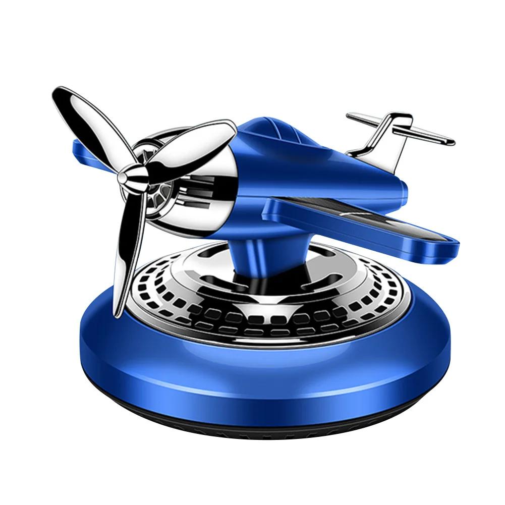 Solar Auto Duft Hubschrauber Auto Lufterfrischer Ornamente Dekor Innendekoration Solar Rotierender Aroma Diffusor für Zuhause