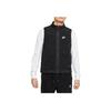Nike Solid Color Stand Collar Zip Vest Men Vest Black DQ4898-010