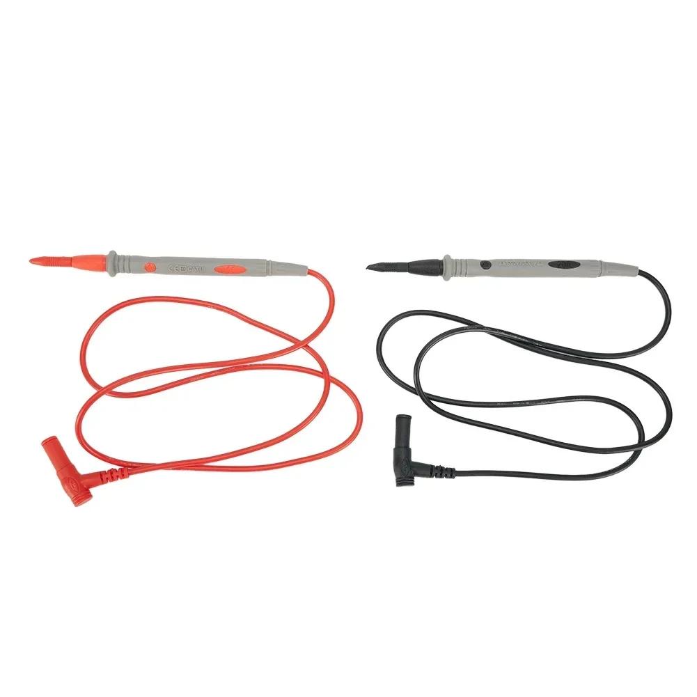 Multimeter Voltmeter Cable Ultra Fine Needle Tester Probe Test Cord Silicone Insulated Test Lead Measurement Instrument