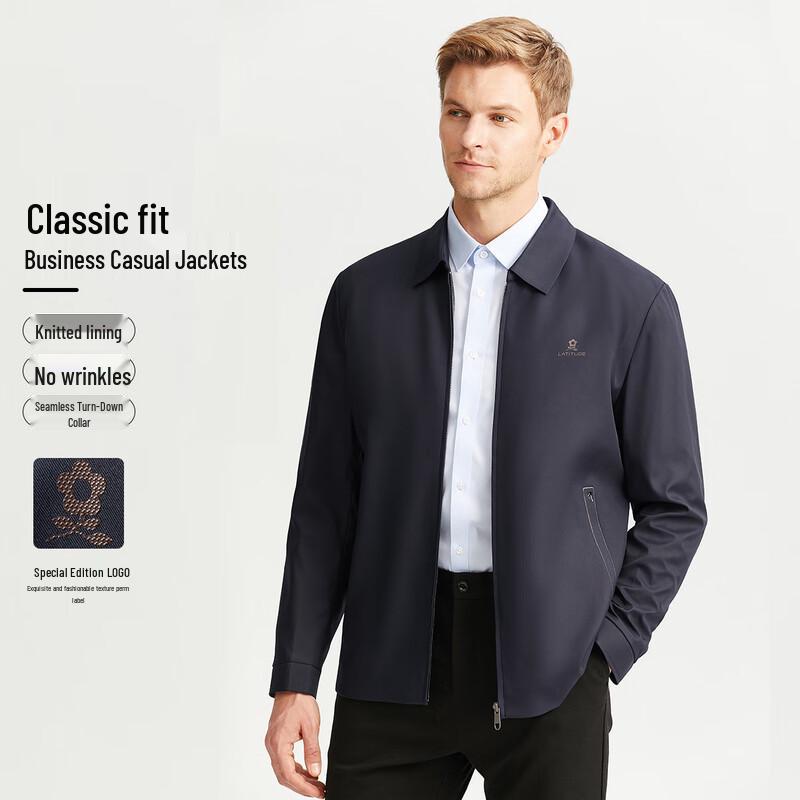 MONTAGUT Men's Business Casual Lapel Jacket