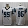 Mens American Football Jersey Panthers Team Uniform Newton 1 McCaffrey 22 Classic Replica Sports Fan Apparel