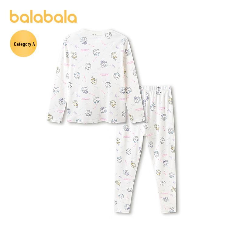 Balabala Girls' Chiikawa Thermal Underwear Set
