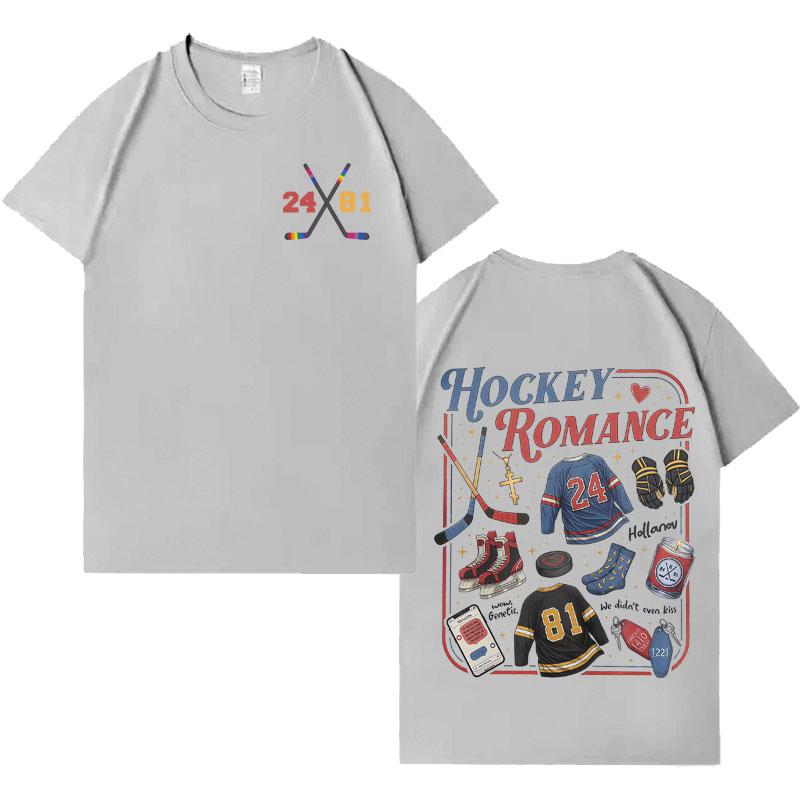 Heated Rivalry Ilya Rozanov Shane Hollander Trendy Clothes Hipster Men Women Romance High Quality Tee Shrits ONeck Punk Tshrits