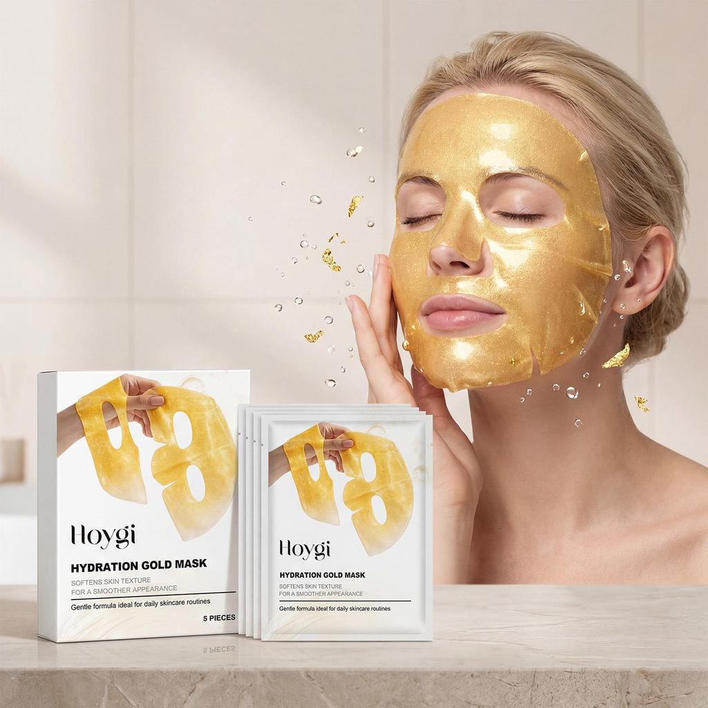 HOYGI Gentle Radiance Moisturizing Facial Mask - Hydrating Daily Softening Care