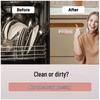 Strong Magnetic Dishwasher Status Indicator Sign
