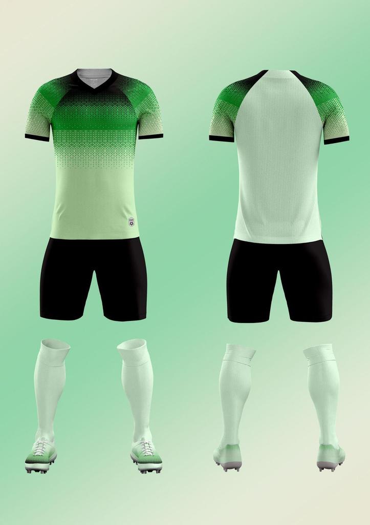 Unisex Soccer Uniform Set Adult Kids Short Sleeve Training Uniform Jersey Diy